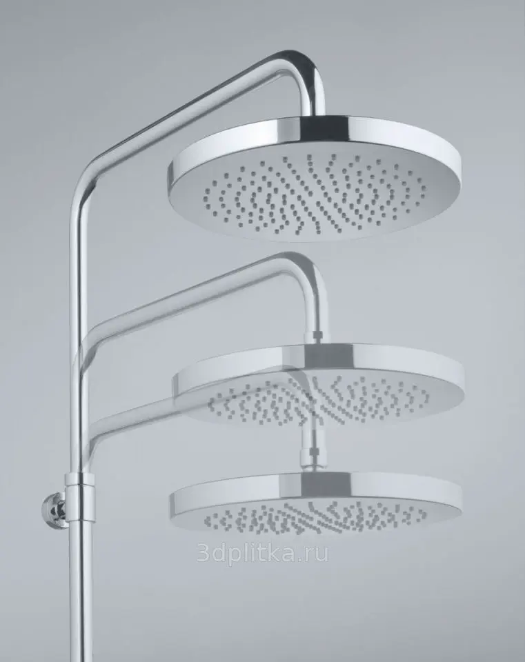 Turn de dus Kludi Logo Dual (6808505-00) - 2