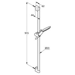 Set de dus Kludi Freshline 3S (6794005-00) Thumb