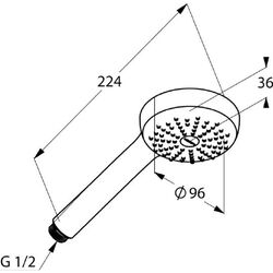Душевой комплект Kludi Logo 6867005-00 (Chrome) Thumb