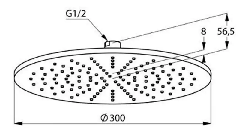 Dus superior Kludi A-QA (6433005-00) - 2