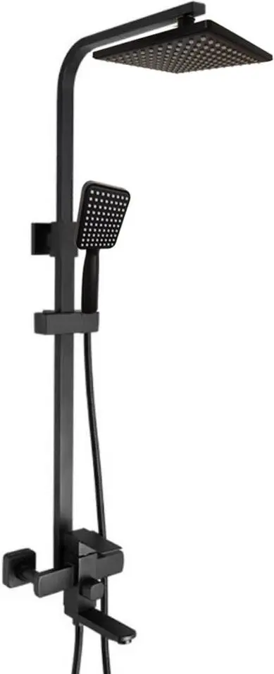 Душевой гарнитур Mat|eco Inox Cubo (Black)