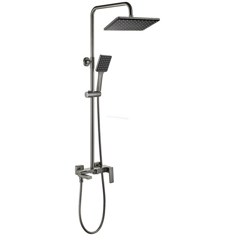 Set de dus Mat eco Pixel (Dark Grey)