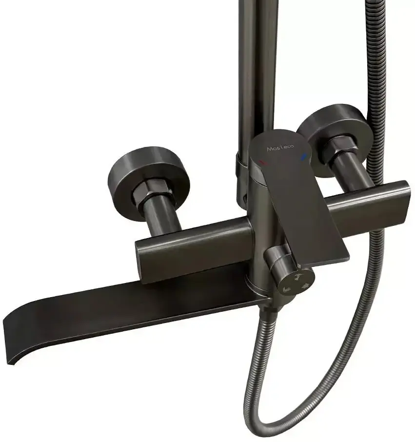 Душевой гарнитур Mat|eco Viral (Dark Grey) - 3