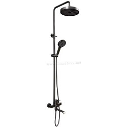 Душевой гарнитур Mat|eco Viral (Dark Grey)