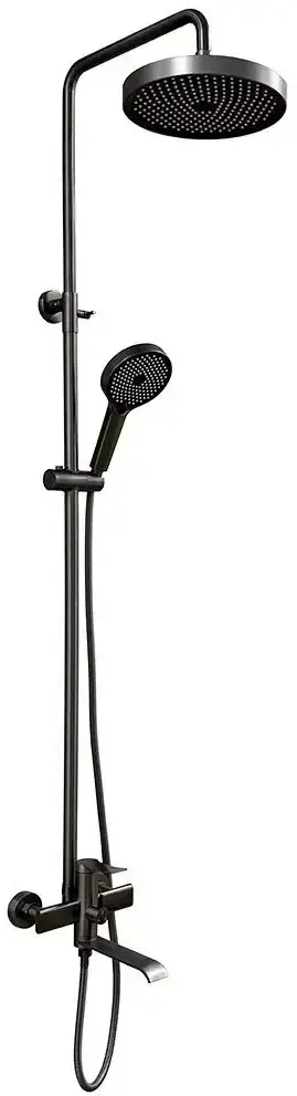 Душевой гарнитур Mat|eco Viral (Dark Grey)