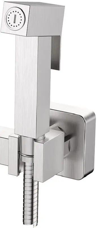 Смеситель с гигиеническим душем Mat|eco Yago 1150 (Brushed Nickel)