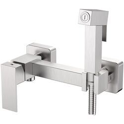 Смеситель с гигиеническим душем Mat|eco Yago 1150 (Brushed Nickel)