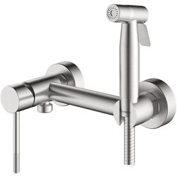 Смеситель с гигиеническим душем Mat|eco Yago 121B (Brushed Nickel)