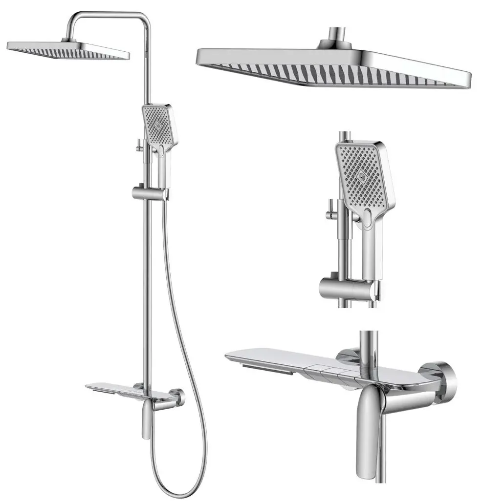 Душевой гарнитур Flow 8389 (Chrome)