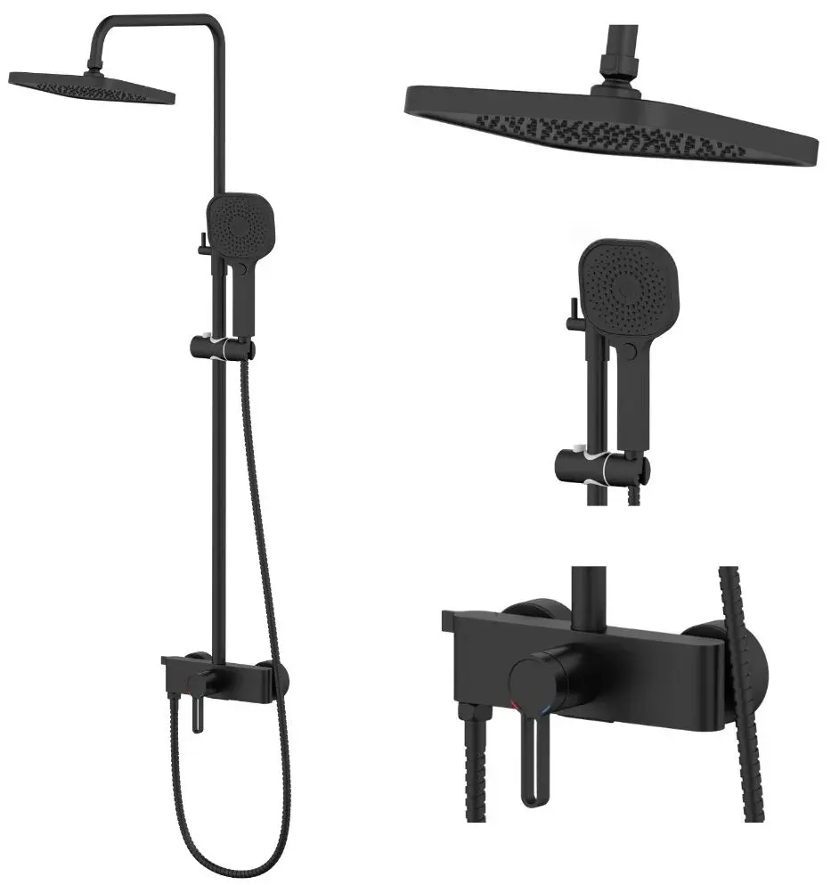 Душевой гарнитур Lave 2358 (Black)