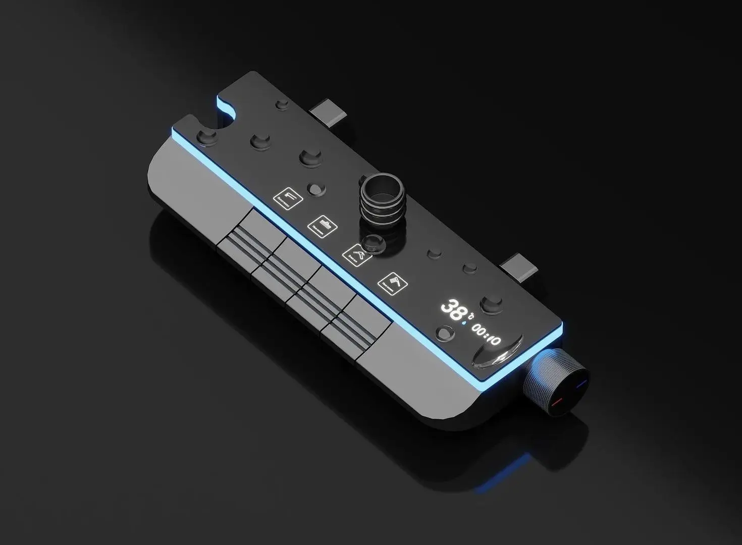 Set de dus Mona C-86 (Gun Grey)