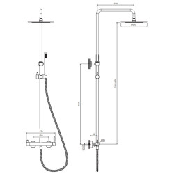 Set de dus Omnires Y Y1244MWM (Matt White) Thumb