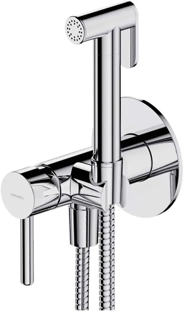 Baterie cu dus igienic Omnires Y SYSYBI2CR (Chrome)