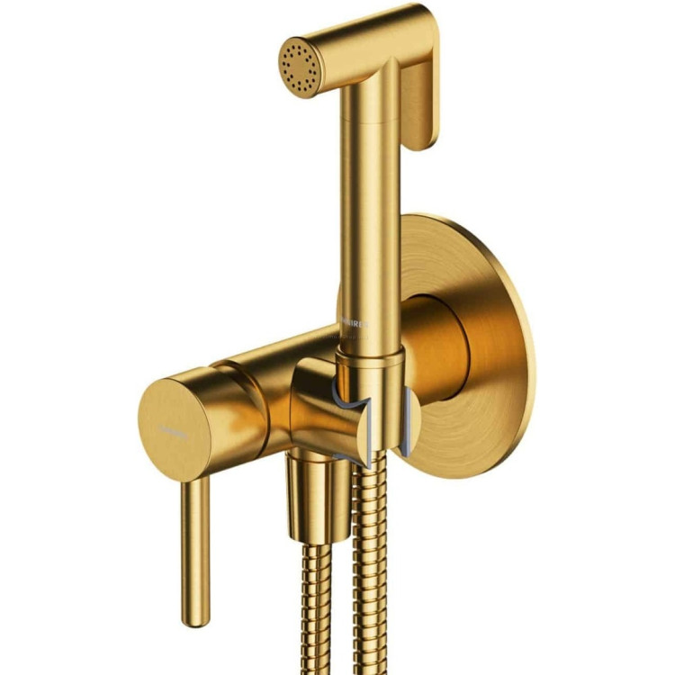 Baterie cu dus igienic Omnires Y SYSYBI2GLB (Brushed Gold)