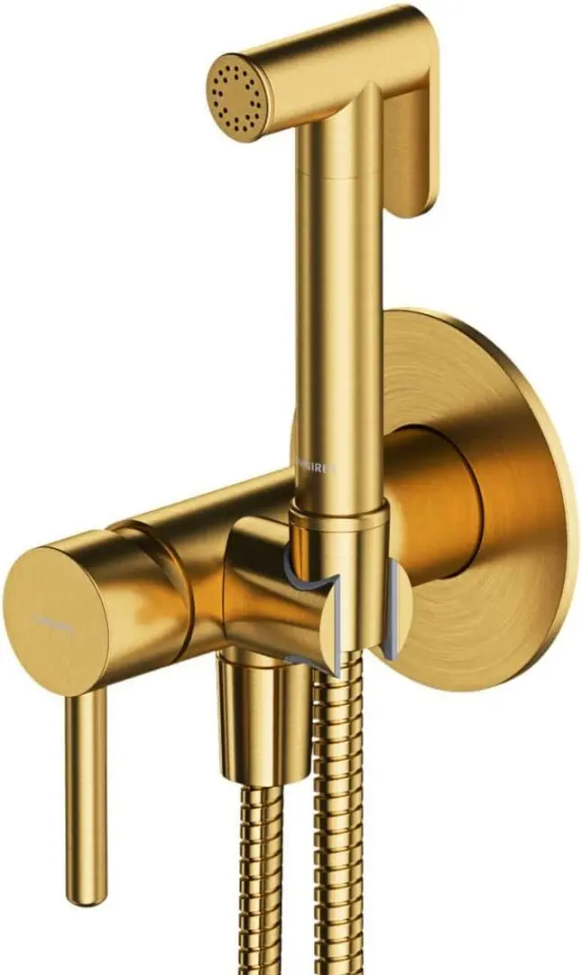 Baterie cu dus igienic Omnires Y SYSYBI2GLB (Brushed Gold)