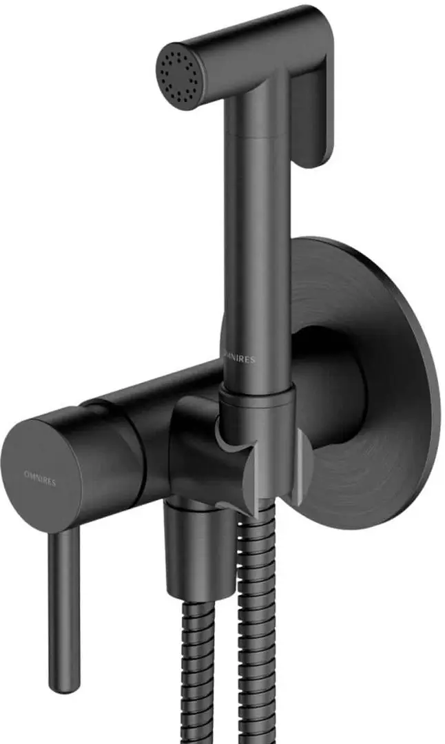 Baterie cu dus igienic Omnires Y SYSYBI2GR (Brushed Graphite)