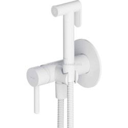 Смеситель с гигиеническим душем Omnires Y SYSYBI2WM (Matt White)