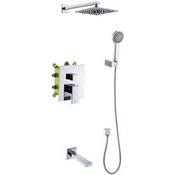 Set de dus Potato P3330-3 (Chrome)