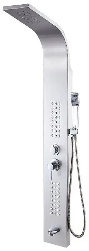 Panou de dus Potato P3545 (Chrome)