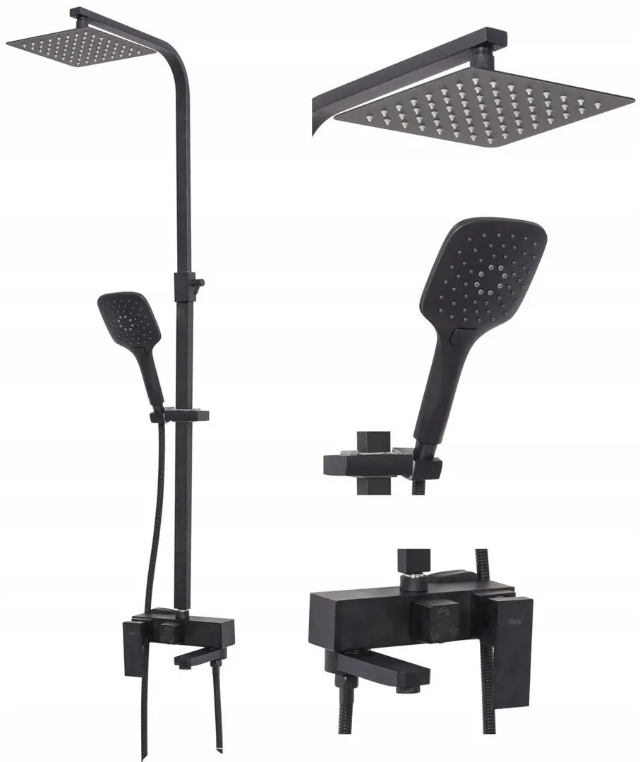 Set de dus Rea Fort P9861 (Black)