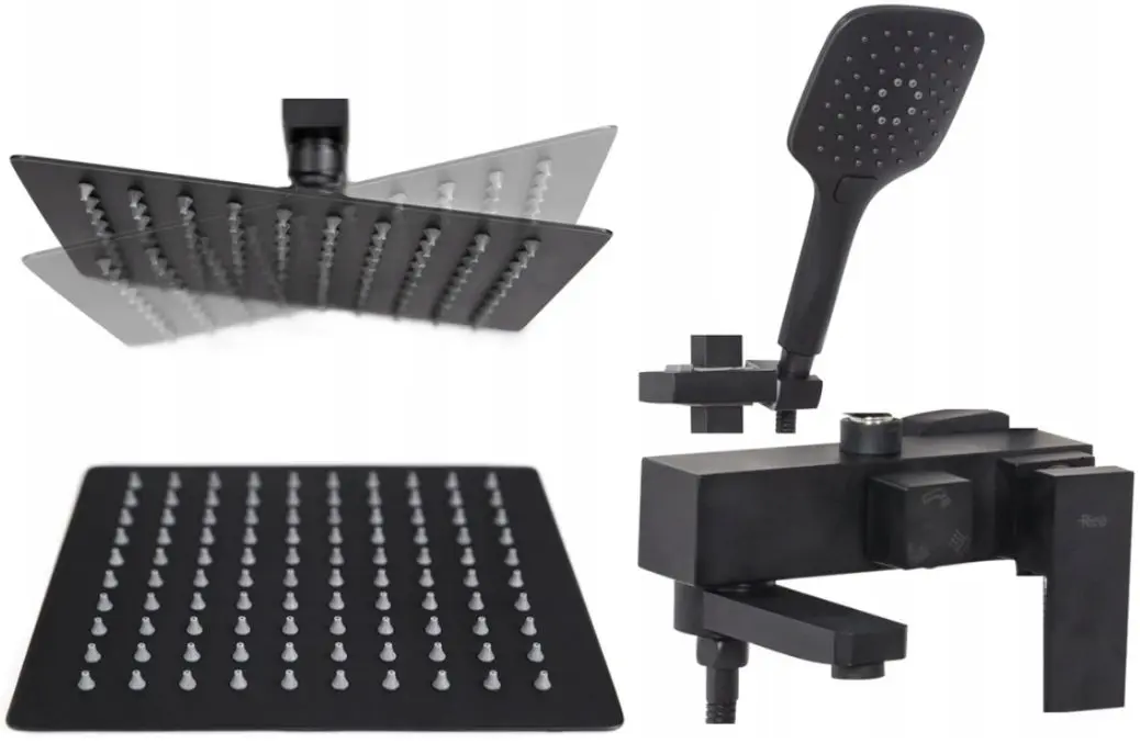 Set de dus Rea Fort P9861 (Black)