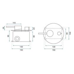 Set de dus Rea Lungo P4100 (Black) Thumb