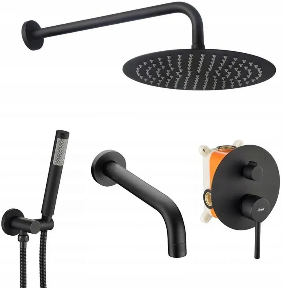 Set de dus Rea Lungo P4112 (Black)