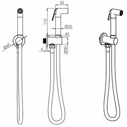 Set de dus Volle Cante SET20240406 (Graphite) Thumb