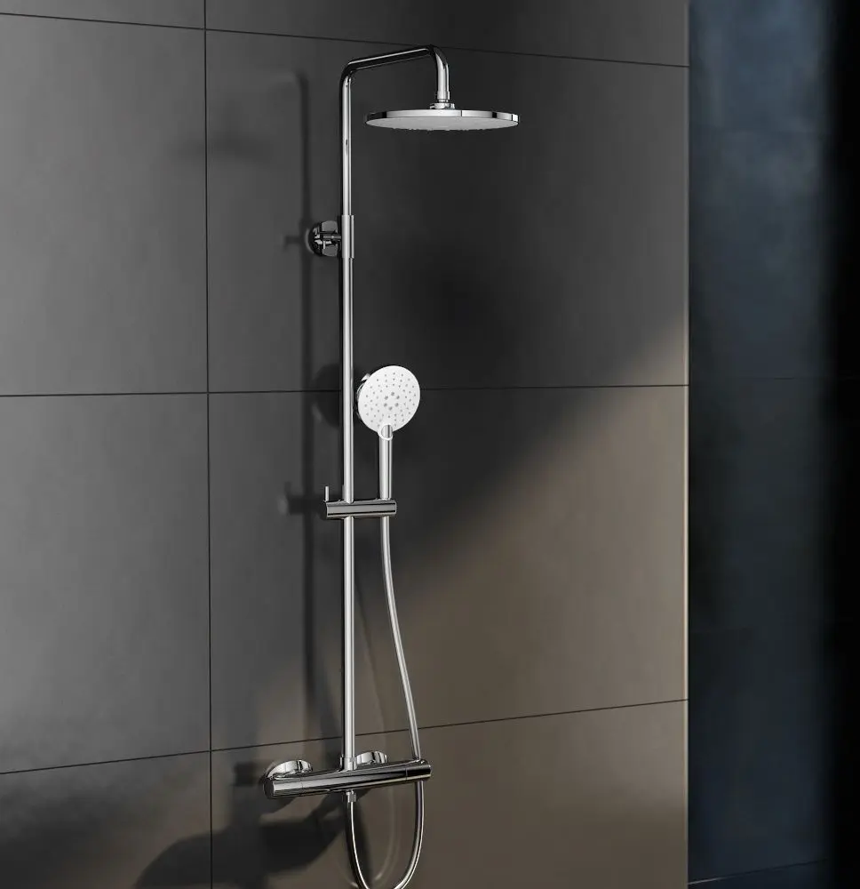 Set de dus Volle Sistema E 1580.090501 (Chrome)