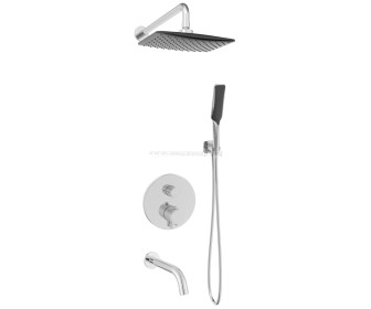 Set de dus Volle Sistema P 1584.090901 (Chrome)