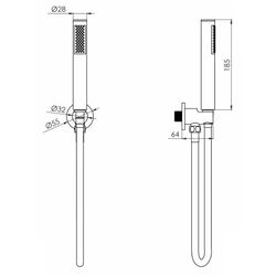 Душевой гарнитур Volle Sistema R 1585.090102 (Nickel) Thumb