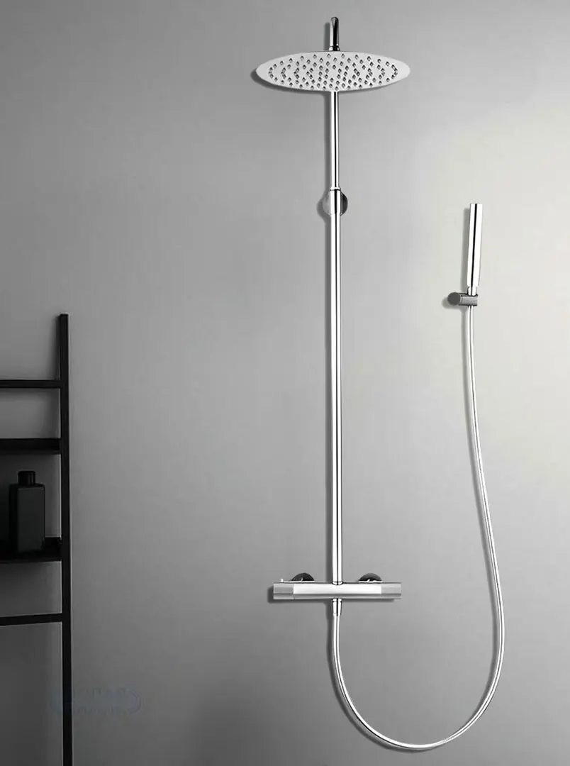 Set de dus Volle Sistema R 1585.090201 (Chrome)