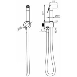 Dus igienic Volle Cascada H55 1586.190101 (Chrome) Thumb