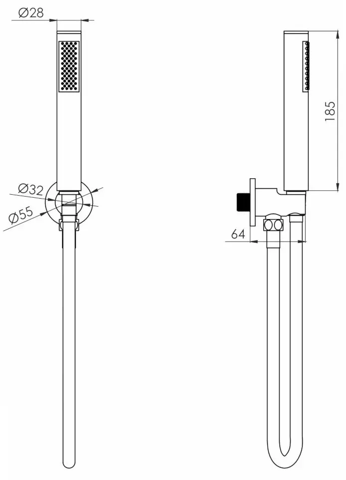 Dus de mana Volle Cascada B50 1586.170401 (Chrome)