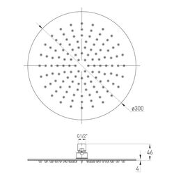 Dus de sus Volle Cascada 16008105 (Black) Thumb