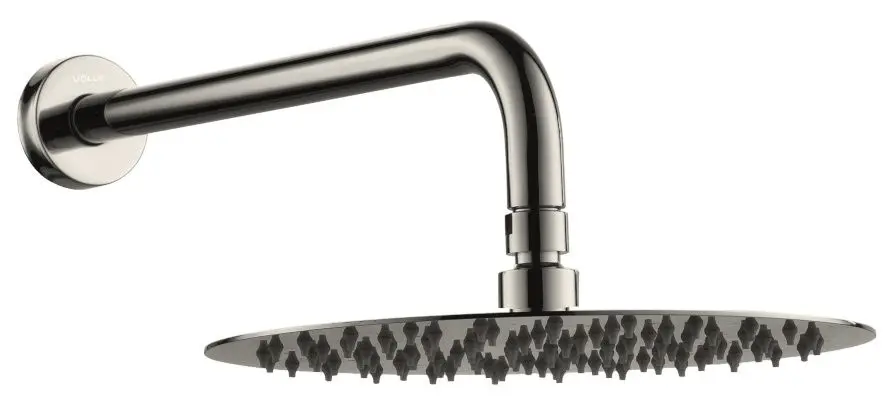 Верхний душ Volle Cascada R100 1586.180202 (Nickel)
