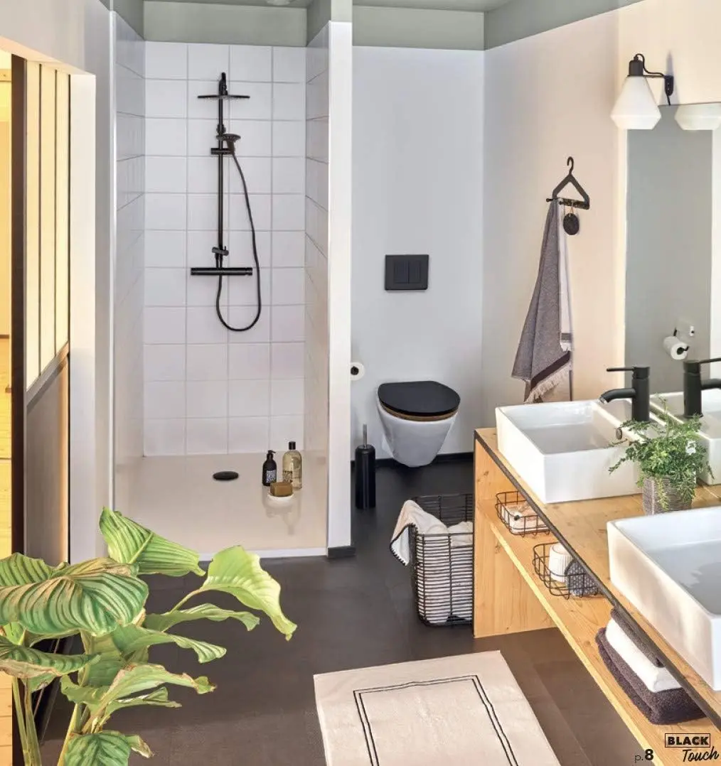 Set de dus Wirquin Switch Touch 60722891 (Black)