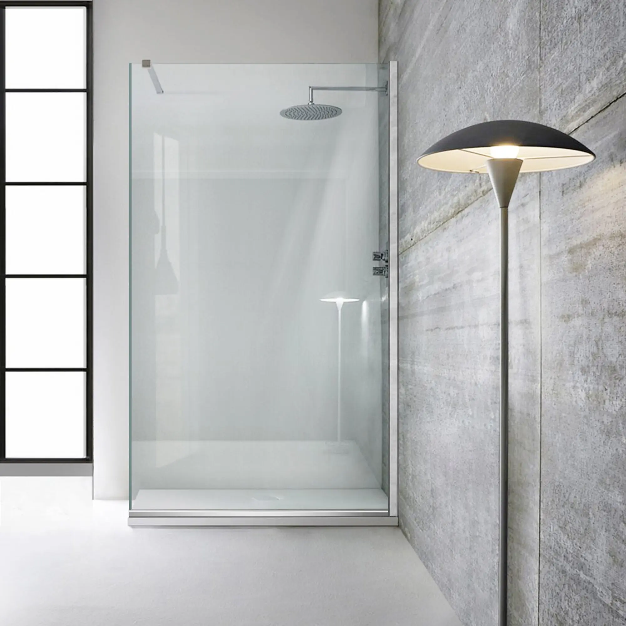 Душевая перегородка Gehler LA-8P10 120x190 (Chrome)