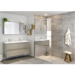 Душевая перегородка GoodHome Beloya 120x195 (Chrome) Thumb