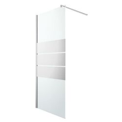 Душевая перегородка GoodHome Beloya 77.5x195 (Chrome) Thumb
