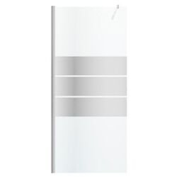 Душевая перегородка GoodHome Beloya 77.5x195 (Chrome)