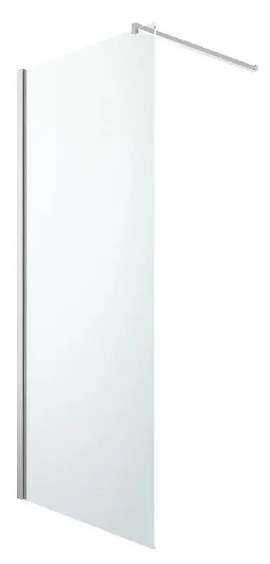 Душевая перегородка GoodHome Beloya 87.5x195 (Chrome)