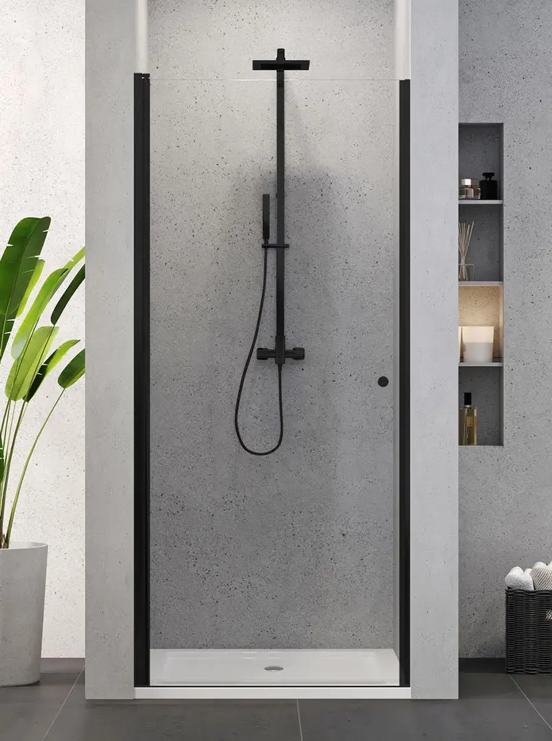 Душевая дверь New Trendy Superia D-0333A 90x195 (Black) - 4