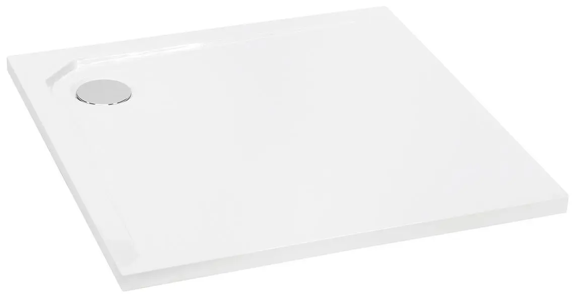 Cadita de dus Besco Acro UltraSlim BMAC-80 80x80 (White) - 2