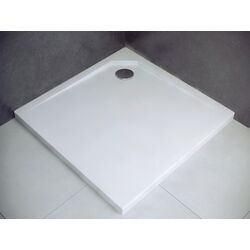 Cadita de dus Besco Acro UltraSlim BMAC-80 80x80 (White) Thumb