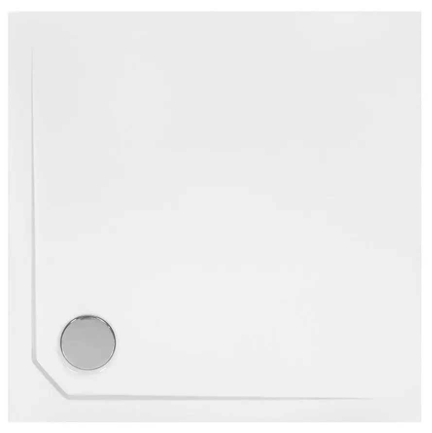 Cadita de dus Besco Acro UltraSlim BMAC-80 80x80 (White)