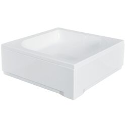 Cadita de dus Besco Ares 70x70 (White) Thumb