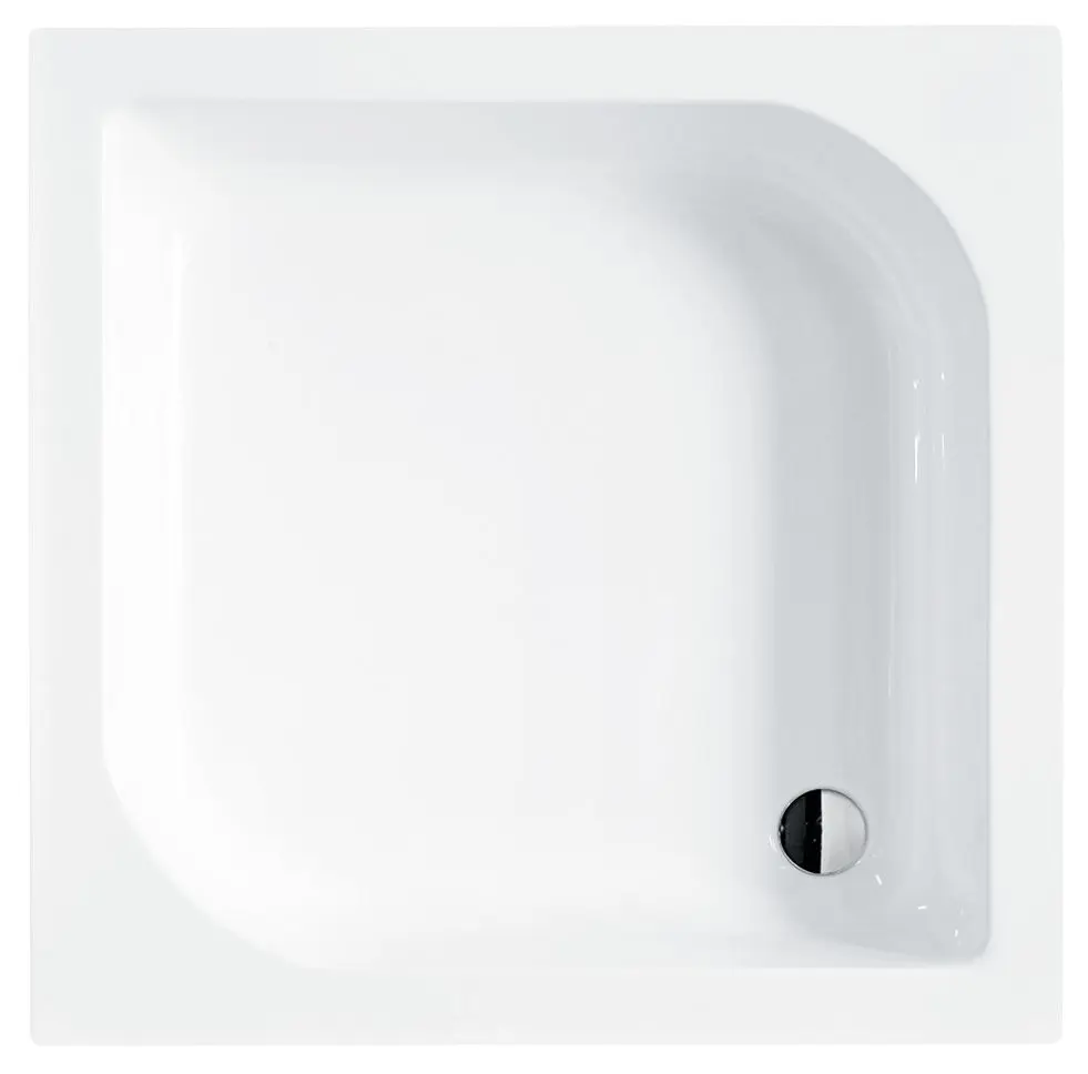 Cadita de dus Besco Ares 80x80 (White)