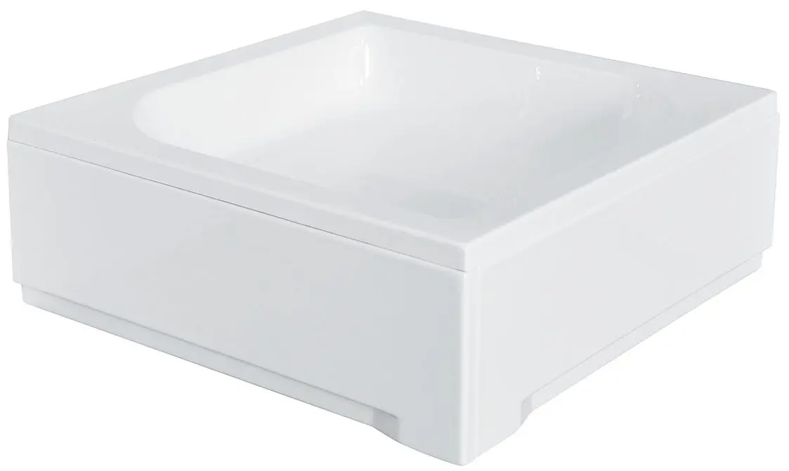 Cadita de dus Besco Ares 90x90 (White) - 2