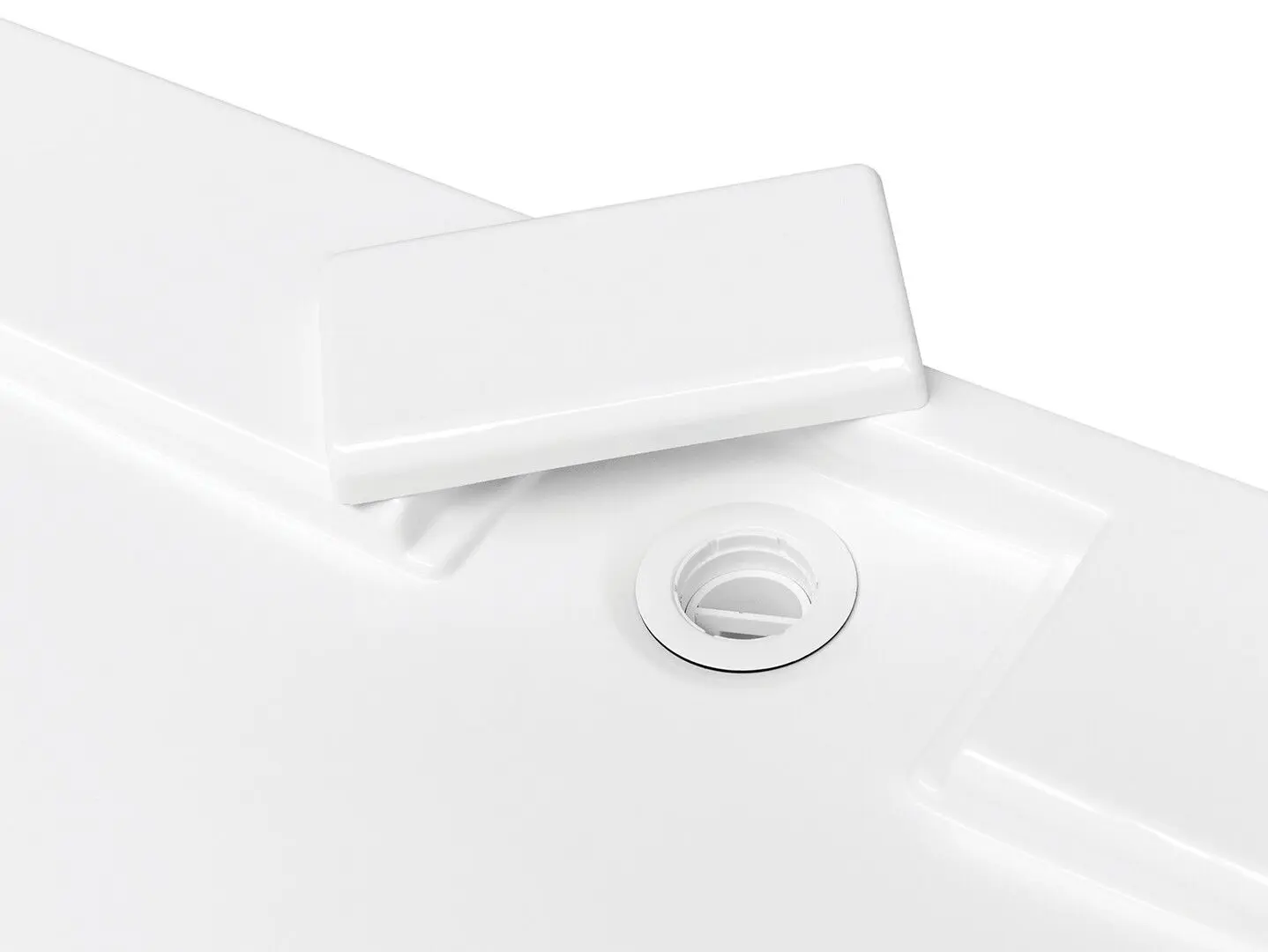 Cadita de dus Besco Axim UltraSlim BAX-119-P 110x90 (White) - 4